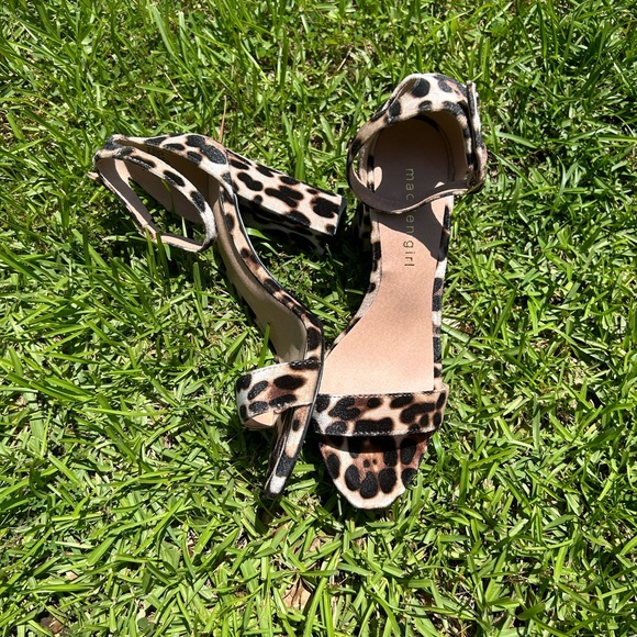 Madden Girl Leopard Print Heels - Picture 7 of 12